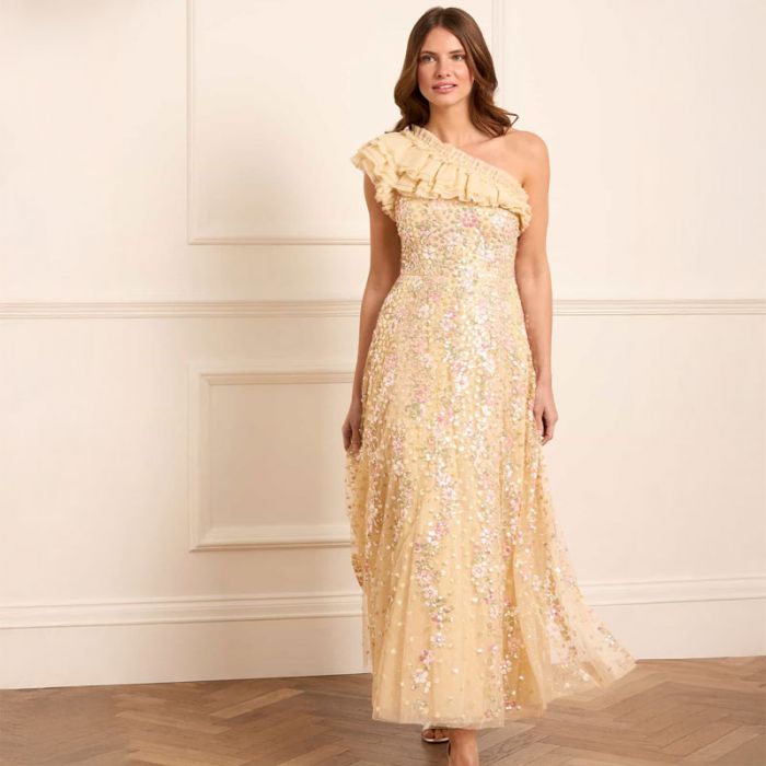 CONFETTI OS ANKLE GOWN - فستان | NEEDLE & THREAD - نيدل & ثريد CONFETTI OS ANKLE GOWN - فستان | NEEDLE & THREAD - نيدل & ثريد