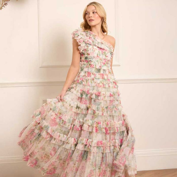 FLORAL ROMANCE LISETTE OS GOWN - فستان | NEEDLE & THREAD - نيدل & ثريد FLORAL ROMANCE LISETTE OS GOWN - فستان | NEEDLE & THREAD - نيدل & ثريد