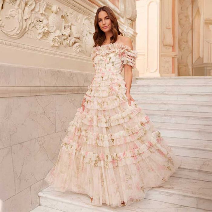 ROSE LISETTE OS GOWN - فستان | NEEDLE & THREAD - نيدل & ثريد ROSE LISETTE OS GOWN - فستان | NEEDLE & THREAD - نيدل & ثريد