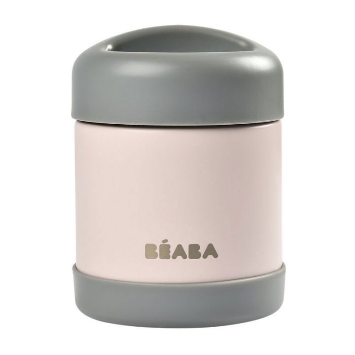 BEABA THERMO PORTION 300ML DARK MIST LIGHT PINK - إكسسوارات | BEABA - بيابا