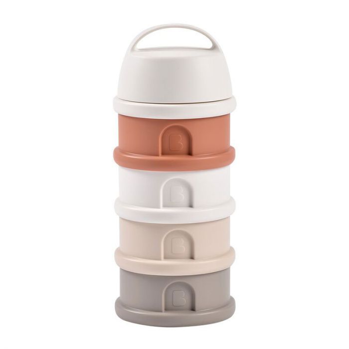 BEABA FORMULA MILK CONTAINER 4 COMPARTMENTS COTTON WHITE TER - إكسسوارات | BEABA - بيابا