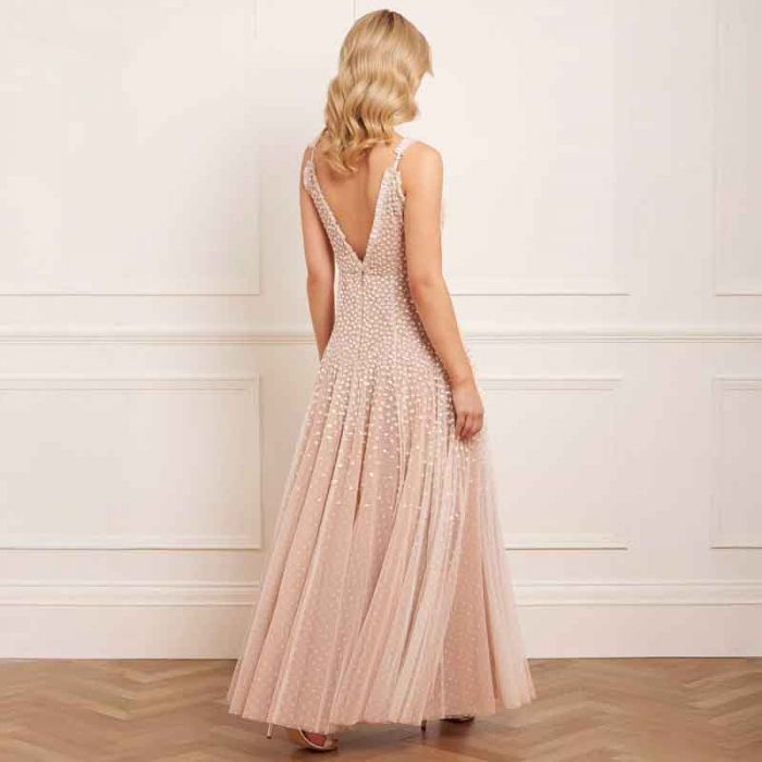 SEQUIN CASCADE CAMI PLUNGE GOWN - فستان | NEEDLE & THREAD - نيدل & ثريد SEQUIN CASCADE CAMI PLUNGE GOWN - فستان | NEEDLE & THREAD - نيدل & ثريد