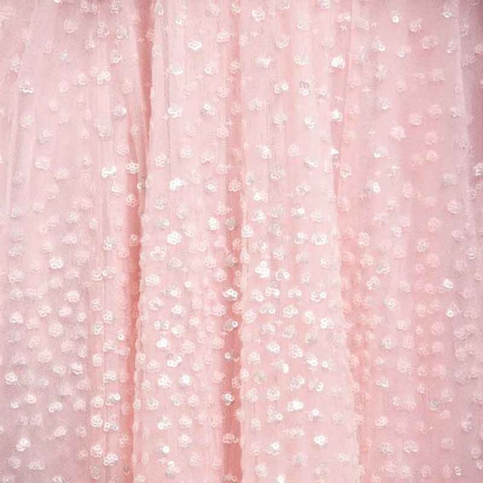 SCATTER DOT CAPE SLEEVE ANKLE GOWN - فستان | NEEDLE & THREAD - نيدل & ثريد SCATTER DOT CAPE SLEEVE ANKLE GOWN - فستان | NEEDLE & THREAD - نيدل & ثريد