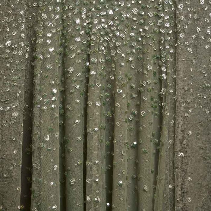 DAPPLED SEQUIN CAPE ANKLE GOWN - فستان | NEEDLE & THREAD - نيدل & ثريد DAPPLED SEQUIN CAPE ANKLE GOWN - فستان | NEEDLE & THREAD - نيدل & ثريد