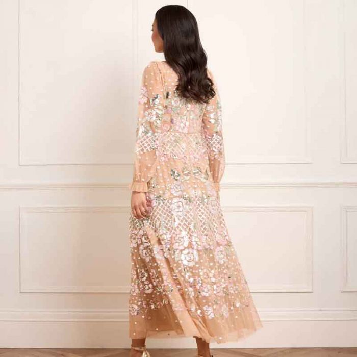 ROSALIE ANKLE GOWN - فستان | NEEDLE & THREAD - نيدل & ثريد ROSALIE ANKLE GOWN - فستان | NEEDLE & THREAD - نيدل & ثريد