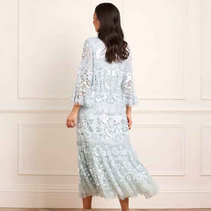 SNOWDROP ANKLE GOWN - فستان | NEEDLE & THREAD - نيدل & ثريد SNOWDROP ANKLE GOWN - فستان | NEEDLE & THREAD - نيدل & ثريد
