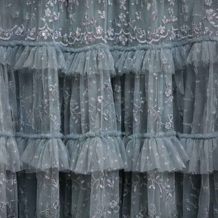 BLOSSOM LACE ANKLE GOWN - فستان | NEEDLE & THREAD - نيدل & ثريد BLOSSOM LACE ANKLE GOWN - فستان | NEEDLE & THREAD - نيدل & ثريد