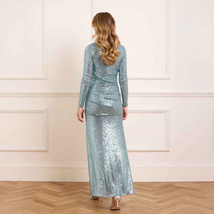 ERIN LONG SLEEVE GOWN - فستان | NEEDLE & THREAD - نيدل & ثريد ERIN LONG SLEEVE GOWN - فستان | NEEDLE & THREAD - نيدل & ثريد
