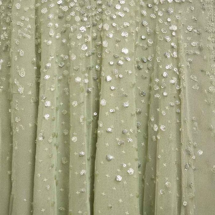 DAPPLED SEQUIN ONE-SHOULDER ANKLE GOWN - فستان | NEEDLE & THREAD - نيدل & ثريد DAPPLED SEQUIN ONE-SHOULDER ANKLE GOWN - فستان | NEEDLE & THREAD - نيدل & ثريد