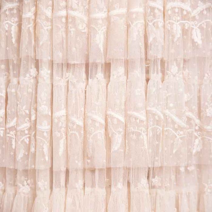 LAYERED LACE ANKLE GOWN - فستان | NEEDLE & THREAD - نيدل & ثريد LAYERED LACE ANKLE GOWN - فستان | NEEDLE & THREAD - نيدل & ثريد