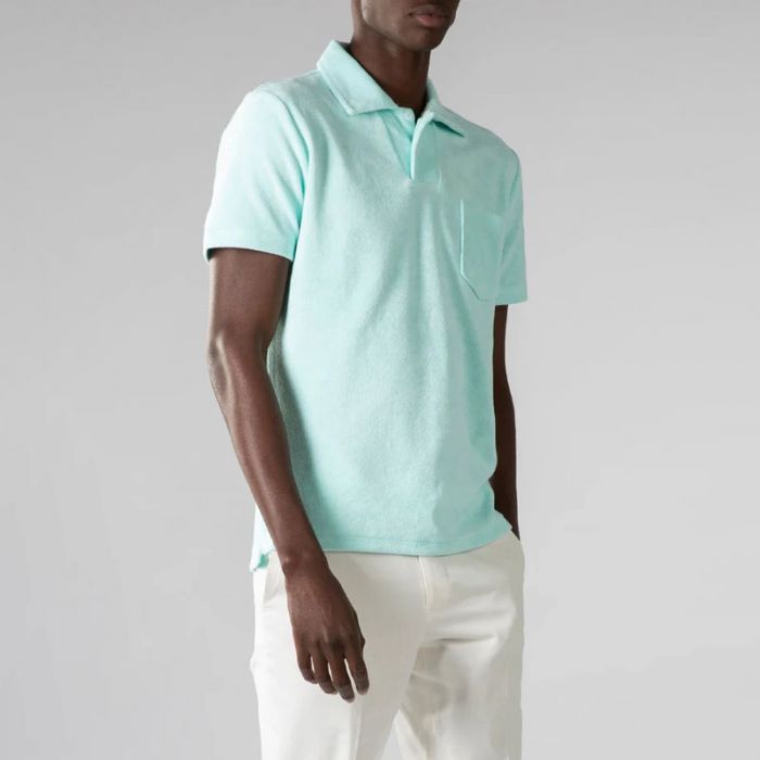 TERRY POLO SHIRT - بولو كم قصير | AURELIEN - أوريليان TERRY POLO SHIRT - بولو كم قصير | AURELIEN - أوريليان