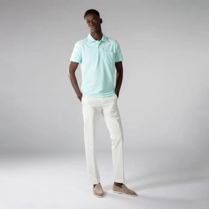 TERRY POLO SHIRT - بولو كم قصير | AURELIEN - أوريليان TERRY POLO SHIRT - بولو كم قصير | AURELIEN - أوريليان