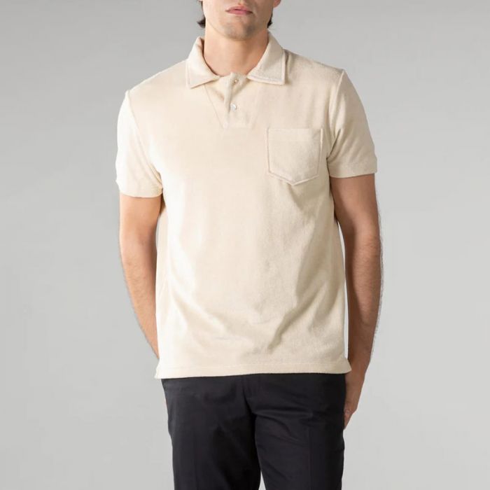 TERRY POLO SHIRT - بولو كم قصير | AURELIEN - أوريليان TERRY POLO SHIRT - بولو كم قصير | AURELIEN - أوريليان