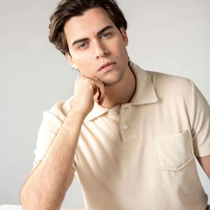 TERRY POLO SHIRT - بولو كم قصير | AURELIEN - أوريليان TERRY POLO SHIRT - بولو كم قصير | AURELIEN - أوريليان