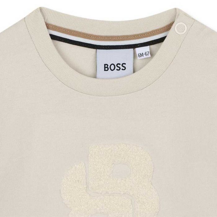 BABY BOY LONG SLEEVE T-SHIRT - تي شيرت | BOSS - بوس BABY BOY LONG SLEEVE T-SHIRT - تي شيرت | BOSS - بوس