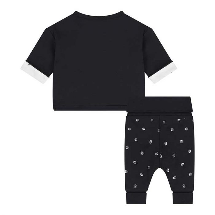NEWBORN T-SHIRT+SWEATPANTS - طقم أطفال | BOSS - بوس NEWBORN T-SHIRT+SWEATPANTS - طقم أطفال | BOSS - بوس