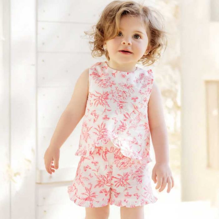 BABY GIRL TOP+SHORT - طقم اطفال | TARTINE ET CHOCOLAT - تارتين إي شوكولا BABY GIRL TOP+SHORT - طقم اطفال | TARTINE ET CHOCOLAT - تارتين إي شوكولا