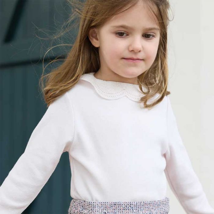 BABY GIRL LONG SLEEVE T-SHIRT - تي شيرت | TARTINE ET CHOCOLAT - تارتين إي شوكولا BABY GIRL LONG SLEEVE T-SHIRT - تي شيرت | TARTINE ET CHOCOLAT - تارتين إي شوكولا