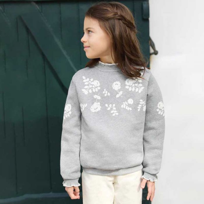 GIRL PULLOVER - بلوفر | TARTINE ET CHOCOLAT - تارتين إي شوكولا GIRL PULLOVER - بلوفر | TARTINE ET CHOCOLAT - تارتين إي شوكولا