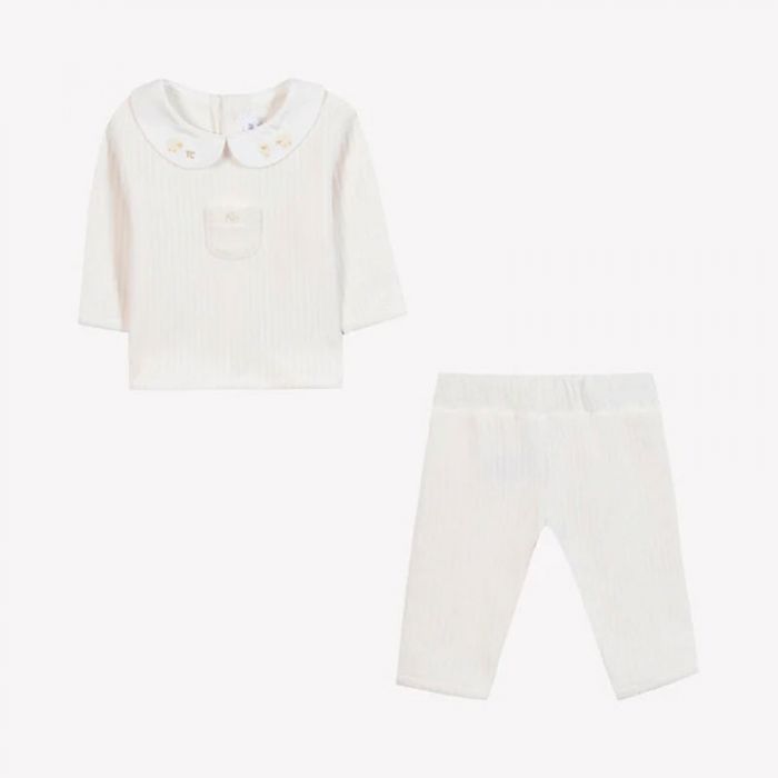 NEWBORN PULLOVER+PANTS - طقم أطفال | TARTINE ET CHOCOLAT - تارتين إي شوكولا NEWBORN PULLOVER+PANTS - طقم أطفال | TARTINE ET CHOCOLAT - تارتين إي شوكولا