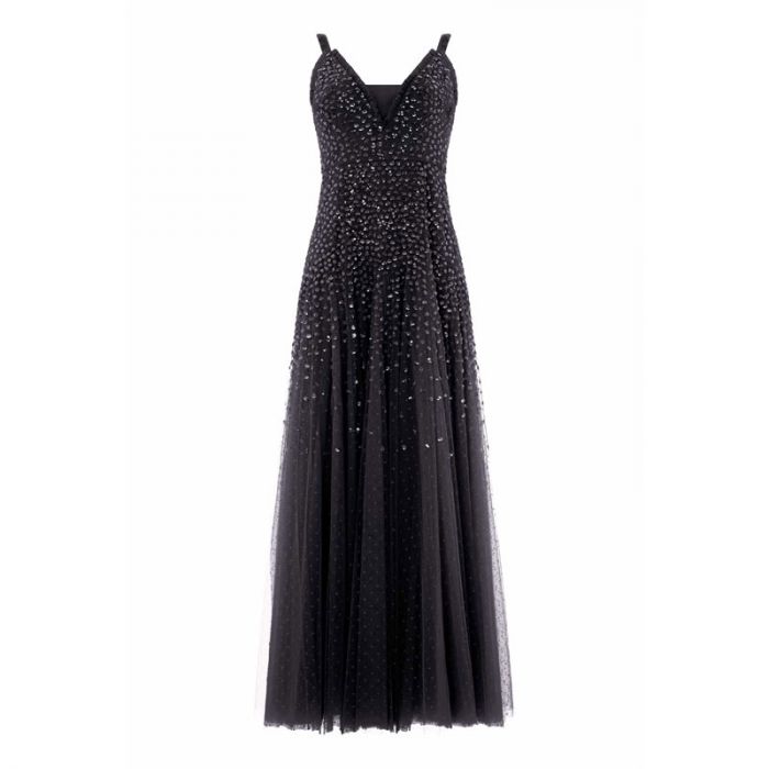 SEQUIN CASCADE CAMI PLUNGE GOWN - فستان | NEEDLE & THREAD - نيدل & ثريد SEQUIN CASCADE CAMI PLUNGE GOWN - فستان | NEEDLE & THREAD - نيدل & ثريد