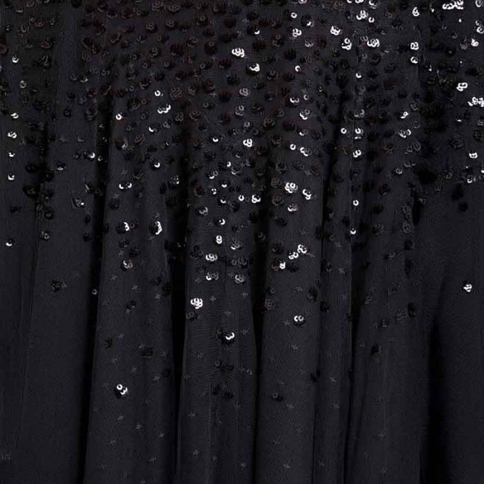 DAPPLED SEQUIN DRAPED OFF SLDR MIDAXI DRESS - فستان | NEEDLE & THREAD - نيدل & ثريد DAPPLED SEQUIN DRAPED OFF SLDR MIDAXI DRESS - فستان | NEEDLE & THREAD - نيدل & ثريد