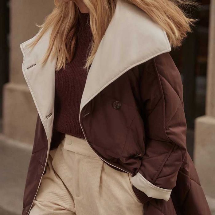 ANNALISE REVERSIBLE WRAP COAT - معطف | VARLEY - فارلى ANNALISE REVERSIBLE WRAP COAT - معطف | VARLEY - فارلى