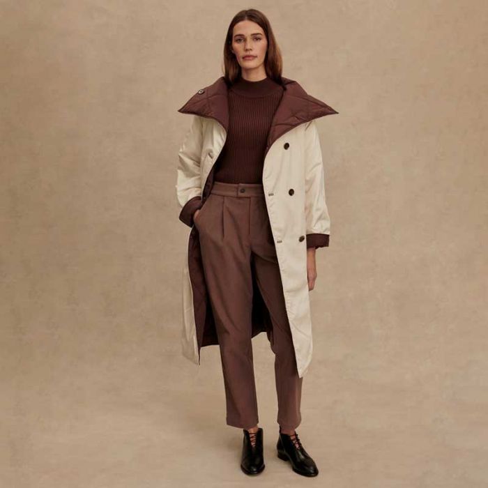 ANNALISE REVERSIBLE WRAP COAT - معطف | VARLEY - فارلى ANNALISE REVERSIBLE WRAP COAT - معطف | VARLEY - فارلى