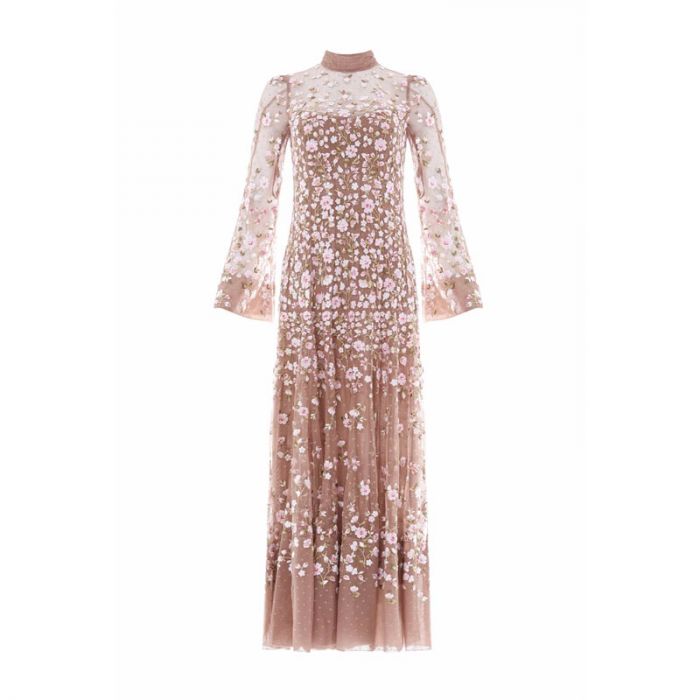 SYLVIA ROSE LONG SLEEVE ANKLE GOWN - فستان | NEEDLE & THREAD - نيدل & ثريد SYLVIA ROSE LONG SLEEVE ANKLE GOWN - فستان | NEEDLE & THREAD - نيدل & ثريد