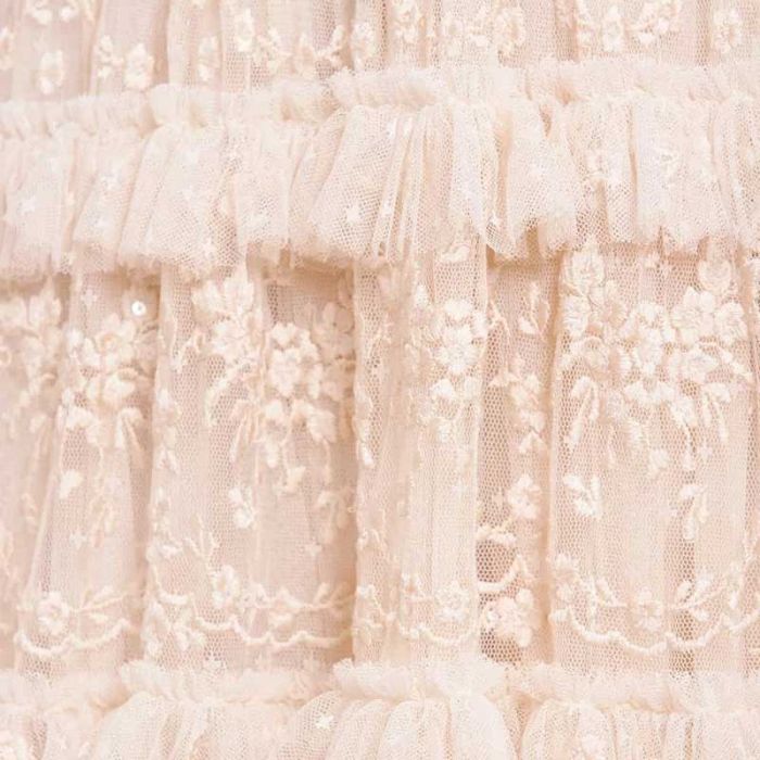 BLOSSOM LACE ANKLE GOWN - فستان | NEEDLE & THREAD - نيدل & ثريد BLOSSOM LACE ANKLE GOWN - فستان | NEEDLE & THREAD - نيدل & ثريد