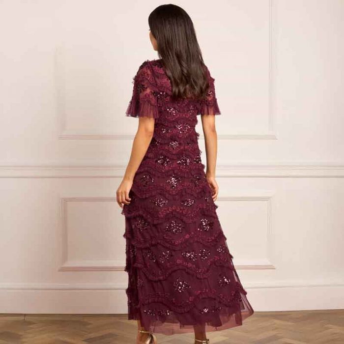 DAISY WAVE ANKLE GOWN - فستان | NEEDLE & THREAD - نيدل & ثريد DAISY WAVE ANKLE GOWN - فستان | NEEDLE & THREAD - نيدل & ثريد