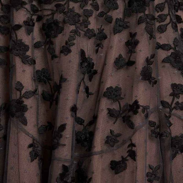 SYLVIA ROSE ROUND NECK ANKLE GOWN - فستان | NEEDLE & THREAD - نيدل & ثريد SYLVIA ROSE ROUND NECK ANKLE GOWN - فستان | NEEDLE & THREAD - نيدل & ثريد
