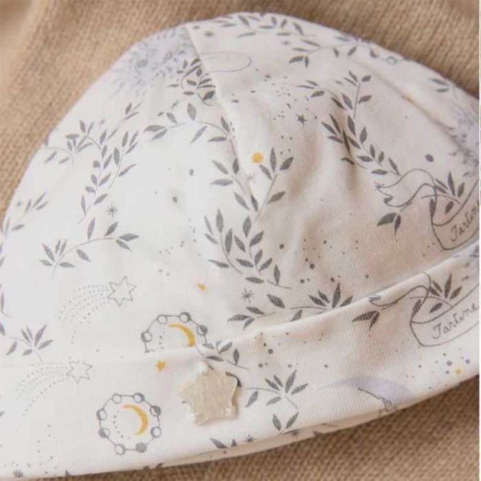 NEWBORN HAT - قبعة | TARTINE ET CHOCOLAT - تارتين إي شوكولا NEWBORN HAT - قبعة | TARTINE ET CHOCOLAT - تارتين إي شوكولا