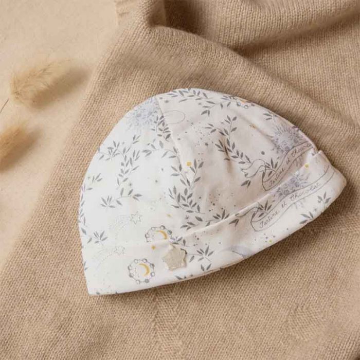 NEWBORN HAT - قبعة | TARTINE ET CHOCOLAT - تارتين إي شوكولا NEWBORN HAT - قبعة | TARTINE ET CHOCOLAT - تارتين إي شوكولا
