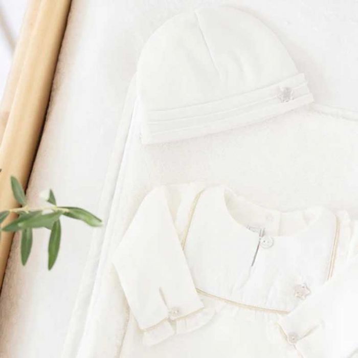 NEWBORN HAT - قبعة | TARTINE ET CHOCOLAT - تارتين إي شوكولا NEWBORN HAT - قبعة | TARTINE ET CHOCOLAT - تارتين إي شوكولا