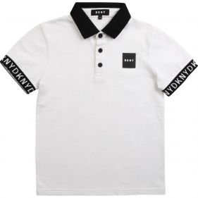 D25C83 : BOY S/S POLO : DKNY:10B - تي شيرت