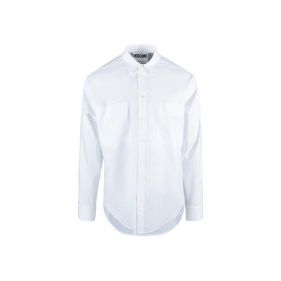 J0210 7035 : SHIRTS : MOSCHINO - قميص مع تصميم  كم طويل