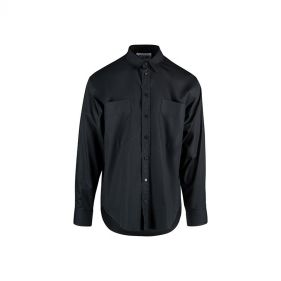 J0210 7035 : SHIRT : MOSCHINO - قميص مع تصميم  كم طويل