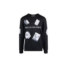 A1705 7027 : SWEATSHIRT : MOSCHINO - بلوزة قطنية رياضية