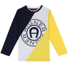 53123 : BOY LS T-SHIRT : AIGNER - تي شيرت