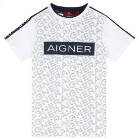 53108 : BOY T-SHIRT : AIGNER - تي شيرت
