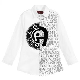 55136 : BABY BOY LS SHIRT : AIGNER - قمصان