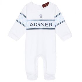 57163 : BABY ROMPER : AIGNER - بدلة من قطعة واحدة