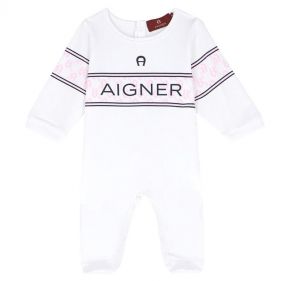 57165 : BABY ROMPER : AIGNER - بدلة من قطعة واحدة