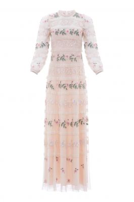 DG-LS-16-RPF20 : GOWN: NEEDLE & THREAD - فستان