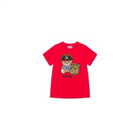 HTM02S LBA08 : BOY T-SHIRT : MOSCHINO - تي شيرت