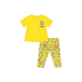 MDG00D LBB57 : BABY GIRL T-SHIRT+LEGGINGS - طقم أطفال
