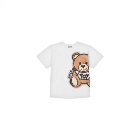 HQM02X LBA18 : GIRL MAXI T-SHIRT : MOSCHINO - تي شيرت