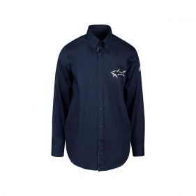 21413464 : WOVEN SHIRT : PAUL & SHARK - قميص مع تصميم  كم طويل