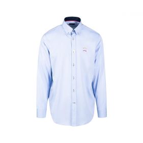 21413550 : WOVEN SHIRT : PAUL & SHARK - قميص مع تصميم  كم طويل